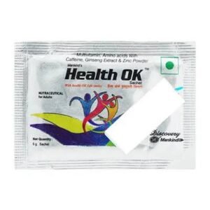 Health OK Powder with Multivitamin, Amino Acid, Ginseng & Zinc