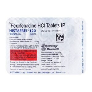 Histafree 120 Tablet