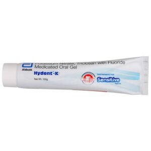 Hydent-K Medicated Oral Gel with Fluoride | Toothpaste for Sensitive Teeth