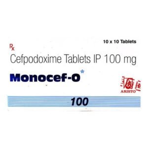 Monocef O 100mg Tablet 10'S