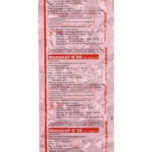 Monocef O Kid 50 Tablet 10'S