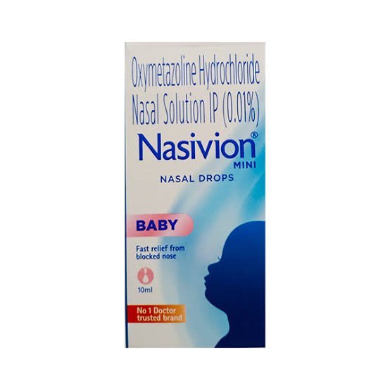 Nasivion Mini Baby 0.01% Nasal Drops