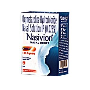 Nasivion Classic Adult 0.05% Nasal Spray | Fast Relief from Blocked Nose