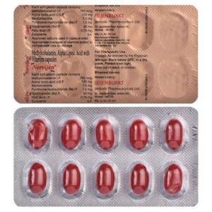 New Nervijen Plus Soft Gelatin Capsule | With Methylcobalamin, ALA & Vitamins