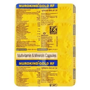 Nurokind Gold Rf Strip Of 10 Capsules