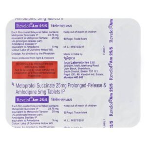 Revelol AM 25/5 Tablet 10's