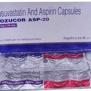 Rozucor ASP 20mg/75mg Capsule