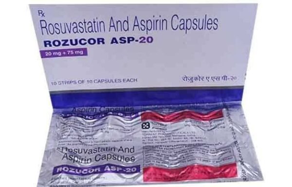 Rozucor ASP 20mg/75mg Capsule