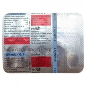 Sitaglyn G 1mg Strip Of 10 Tablets