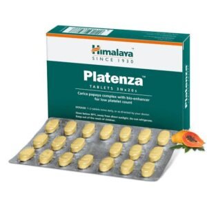 Himalaya Healthcare Platenza Tablet with Carica Papaya Complex | Manages Low Platelet Count