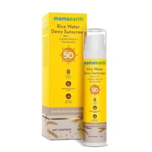 Mamaearth Rice Water Dewy Sunscreen