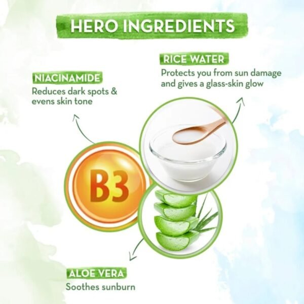 Mamaearth Rice Water Dewy Sunscreen - Image 6