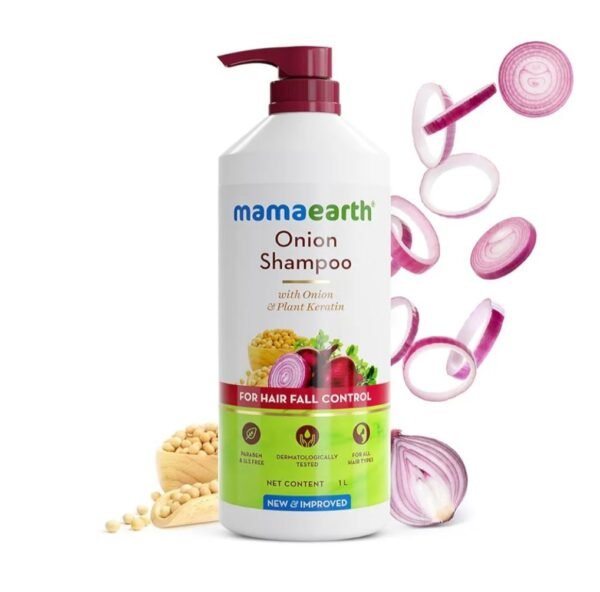 Mamaearth Onion Shampoo for HairFall & Hair Care - Image 2