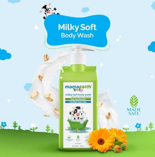 Mamaearth Milky Soft Body Wash for Babies - Image 2