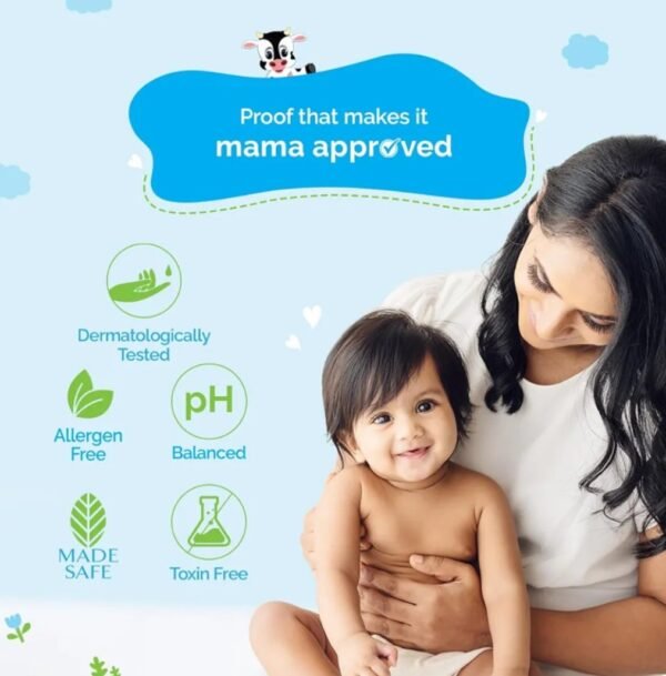 Mamaearth Milky Soft Body Wash for Babies - Image 6