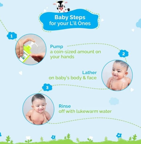 Mamaearth Milky Soft Body Wash for Babies - Image 4