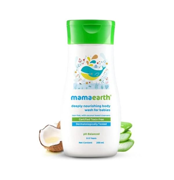 Mamaearth Deeply Nourishing Body Wash for Babies - Image 2