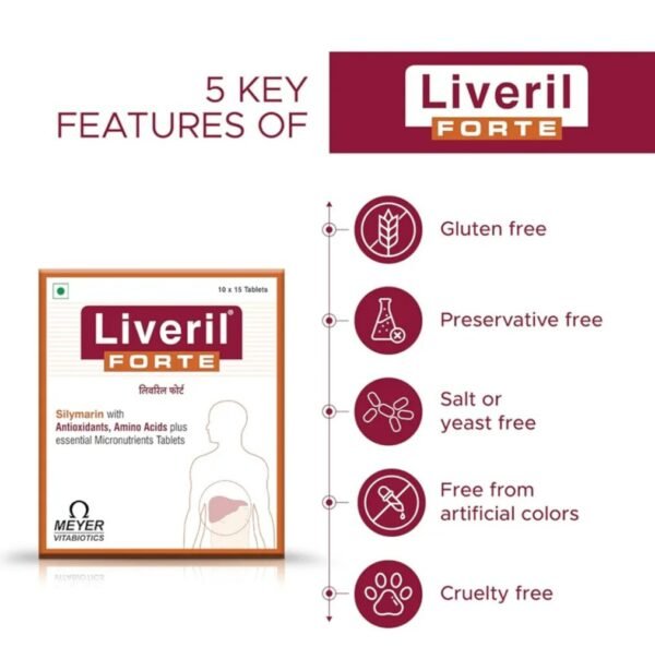 Liveril Forte Tablets 15's - Image 3