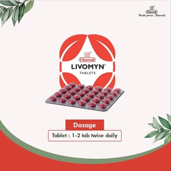 Charak Livomyn Tablet 30's - Image 2