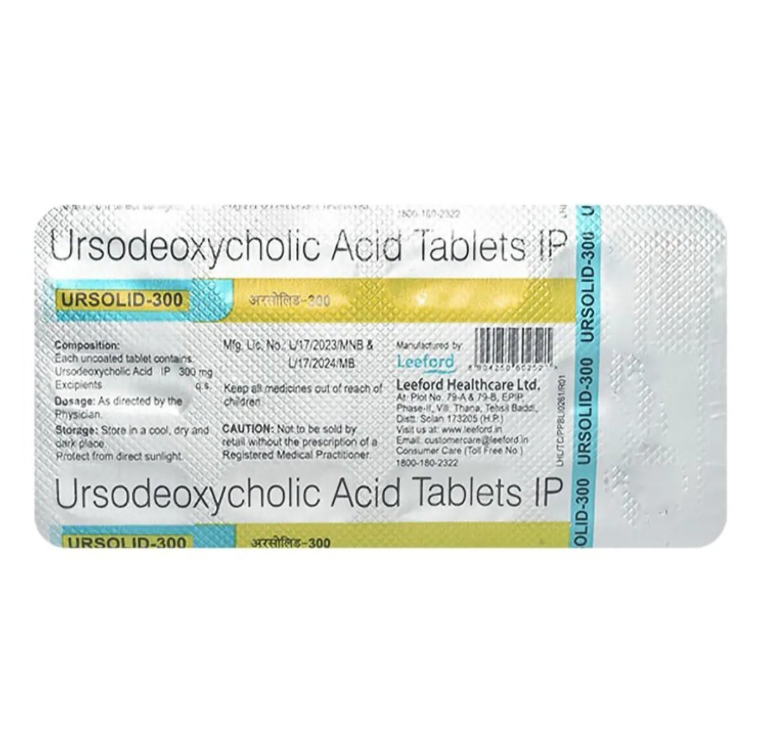 URSOLID 300mg 10's - Image 2
