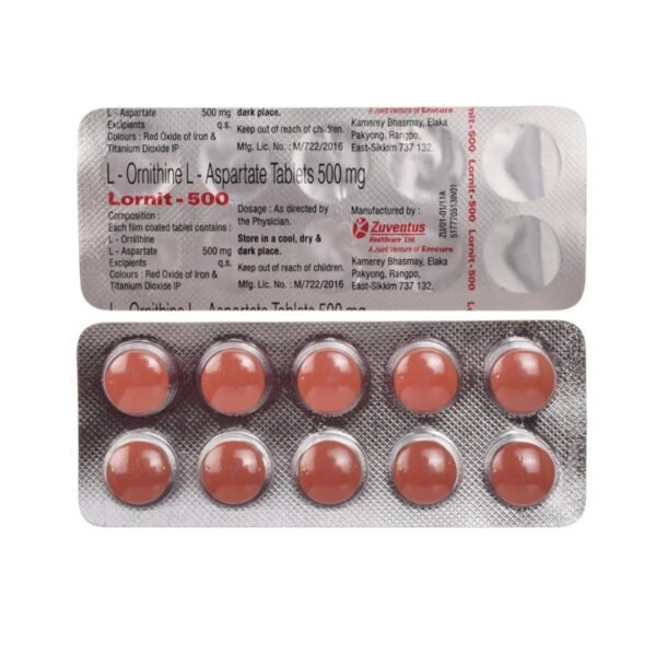 Lornit Tablets -500mg 10's
