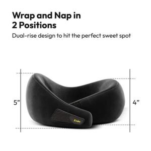 Frido Travel Neck Pillow for Comfortable Neck